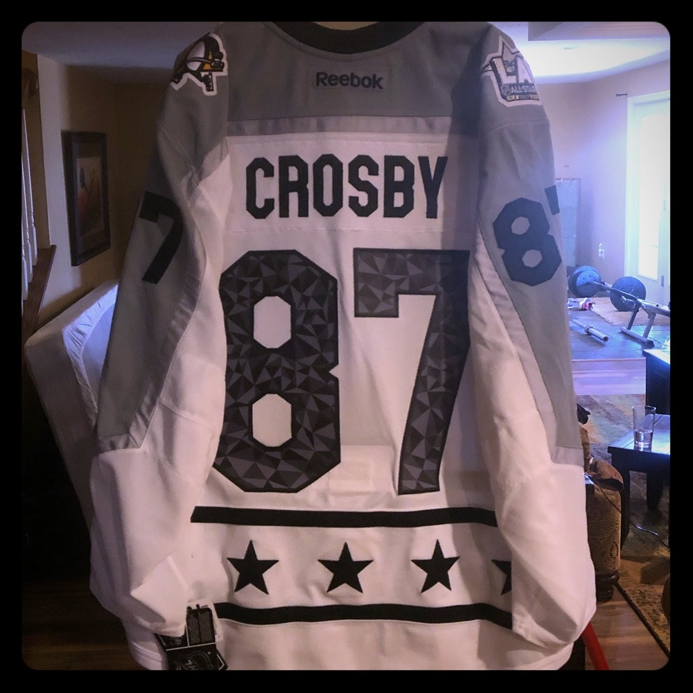 Sidney Crosby NHL Penguins Reebok 2017 ASG Jersey